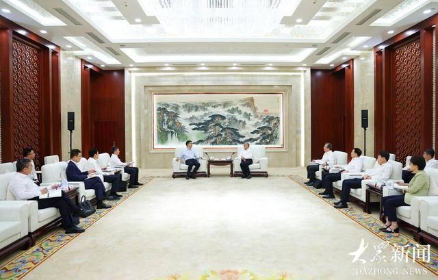 林武会见中国建设银行中国石化客人