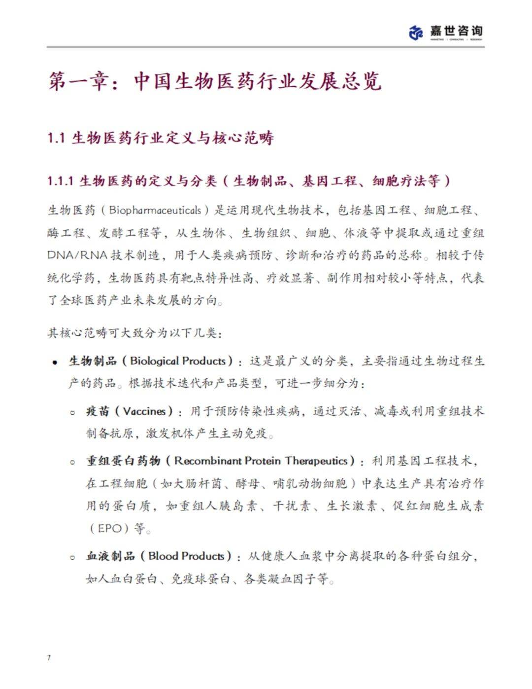 2025中国生物医药行业现状报告